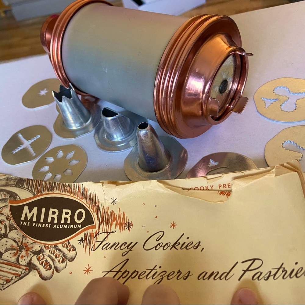 Mirro Set for Fancies cookies and pastried tools
